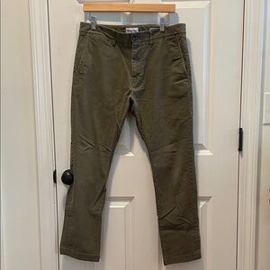 Goodfellow & Co Olive Green Chinos 34